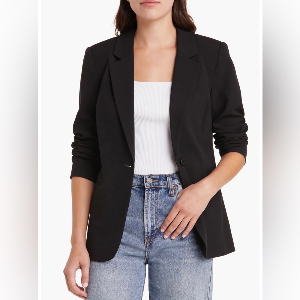 Halogen Ela Suit Jacket, 12P, Black